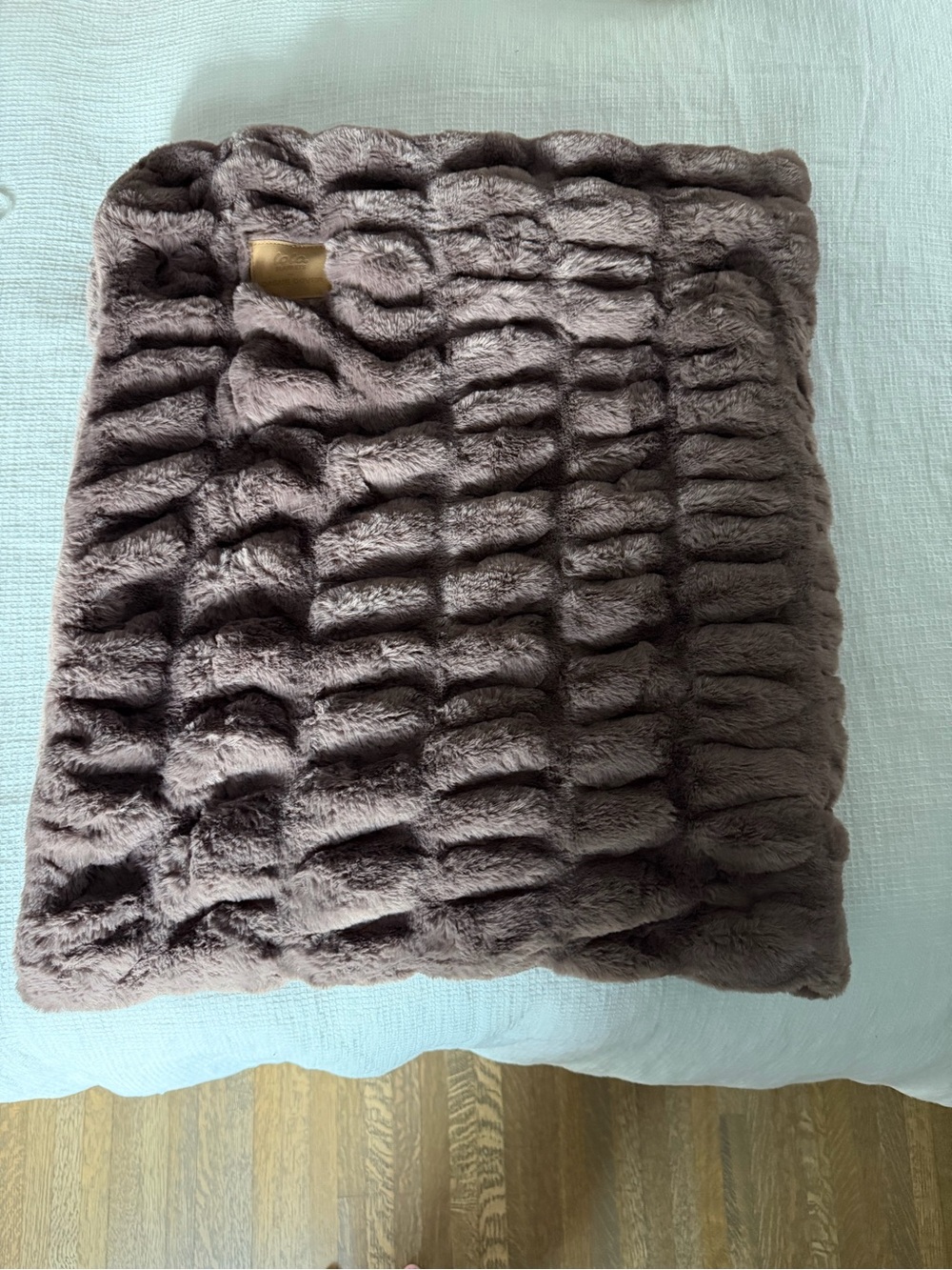 Lola Blanket - Travel Size in Dune